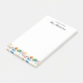 Post-it® Aquarelle Retour à l'école Fournitures pour enseig (Incliné)