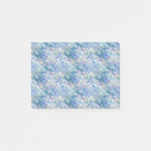 Post-it® Aquarelle Retro Bleu pourpre Motif Raindrop