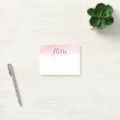 Post-it® Aquarelle rose (Bureau)