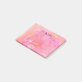 Post-it® Aquarelle rose (Incliné)