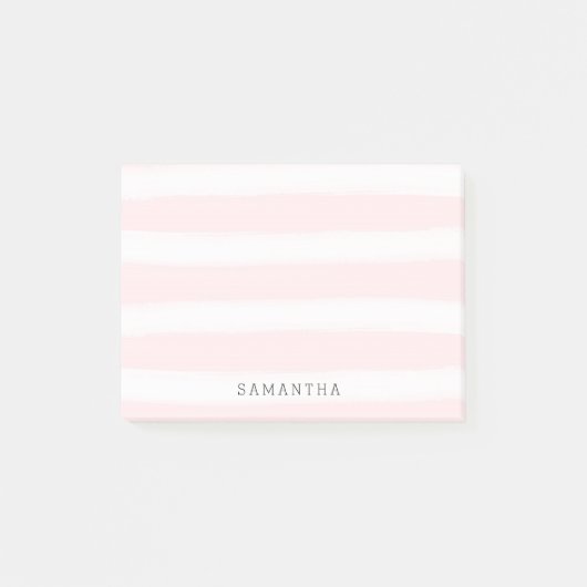 Post-it® Aquarelle rose doux (Devant)