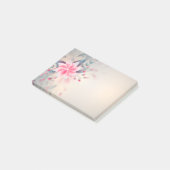 Post-it® Aquarelle rose fleurie (Incliné)