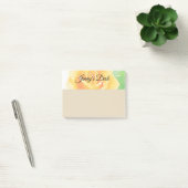 Post-it® Aquarelle Rose Jaune (Bureau)