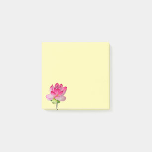 Post-it® Aquarelle rose lofleur art
