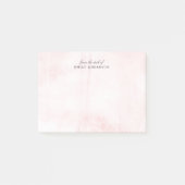 Post-it® Aquarelle rose Texture du bureau de (Devant)