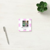Post-it® Aquarelle rose violet père fils papa ajouter l'ima (Bureau)