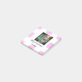 Post-it® Aquarelle rose violet père fils papa ajouter l'ima (Incliné)