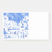 Post-it® Aquarelle Santorin Grèce (Devant)