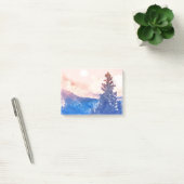 Post-it® Aquarelle solitaire d'arbre (Bureau)