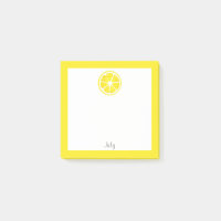 Aquarelle tranche citron