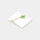 Post-it® Aquarelle Tropical Beach Palm Tree (Incliné)