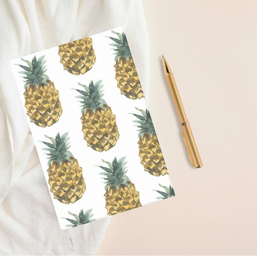 Post-it® Aquarelle tropicale ananas Motif sans couture