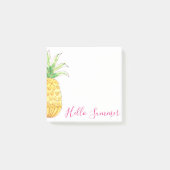 Post-it® Aquarelle tropicale d'ananas été (Devant)