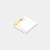 Post-it® Aquarelle tropicale d'ananas été (Incliné)