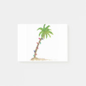 Post-it® Aquarelle tropicale de Holiday Palm Tree (Devant)