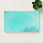 Post-it® Aquarelle turquoise (Bureau)