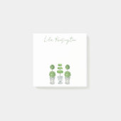 Post-it® Aquarelle vert Topiaire (Devant)