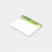 Post-it® Aquarelle verte (Incliné)