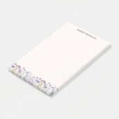 Post-it® Aquarelle violet Fleur sauvage Meadow (Incliné)