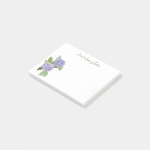 Post-it® Aquarelle violet Hydrangea