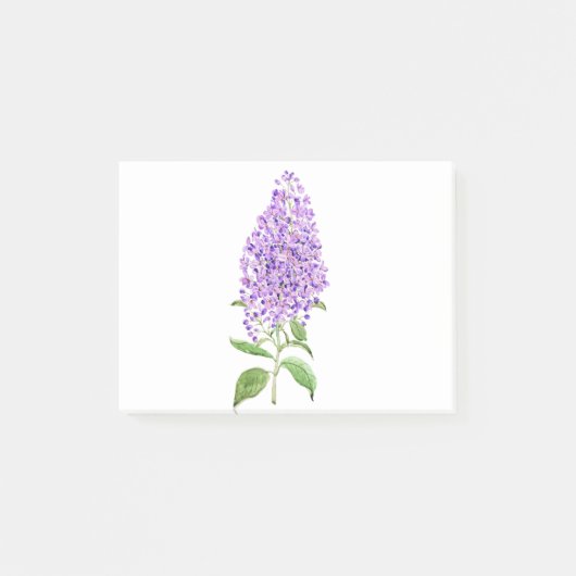 Post-it® aquarelle violette (Devant)