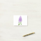Post-it® aquarelle violette (Sur un bureau)