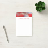 Post-it® Aquarelles rouge et bleu ciel (Bureau)