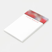 Post-it® Aquarelles rouge et bleu ciel (Incliné)