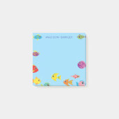 Post-it® Aquarium Fish Cute Kid's Tropical Goldfish (Devant)