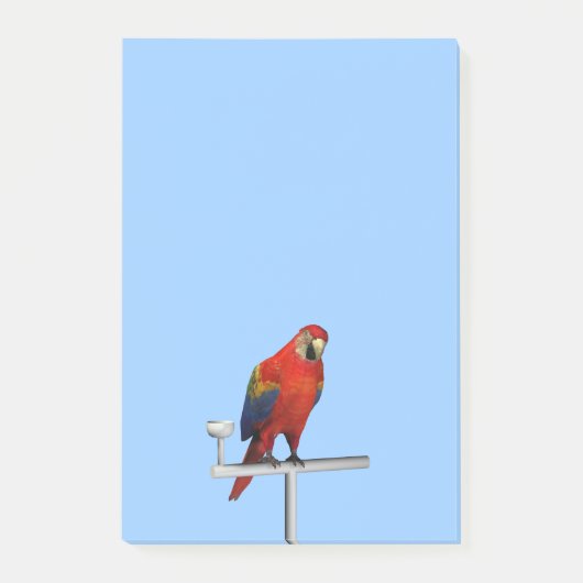 Post-it® Ara rouge (Devant)