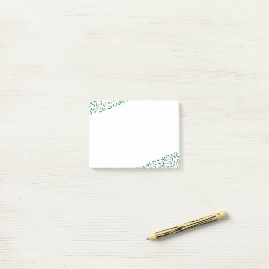Post-it® arabe (Sur un bureau)