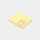 Post-it® Arachides mignonnes Nuts au sujet de vous humour (Incliné)