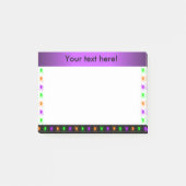 Post-it® Araignées multilumineuses personnalisées (Devant)