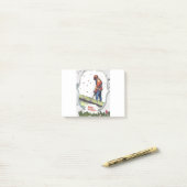 Post-it® Arborist chainsaw tree surgeon Gift Christmas (Sur un bureau)