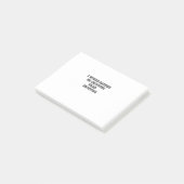 Post-it® Arboriste Arbre Chirurgien cadeau tronçonneuse. (Incliné)