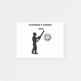 Post-it® Arboriste Arbre Chirurgien V virus Corona
