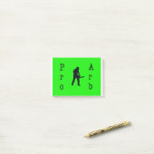 Post-it® Arboriste chainsav tree surgeon Venin (Sur un bureau)