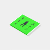 Post-it® Arboriste chainsav tree surgeon Venin (Incliné)
