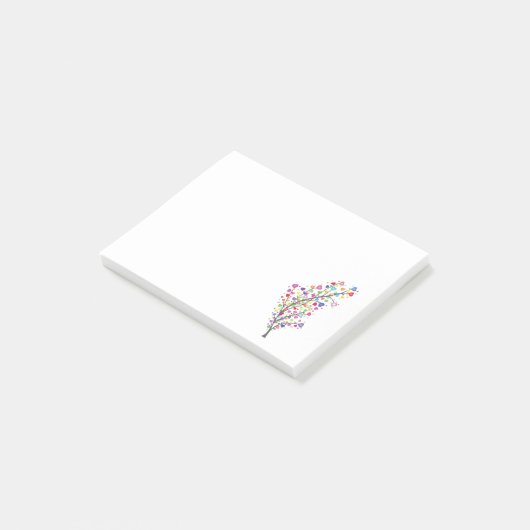 Post-it® Arbre d'amour et d'harmonie (Incliné)