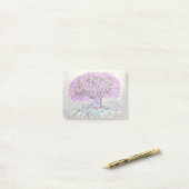 Post-it® Arbre de légèreté de la vie (Sur un bureau)