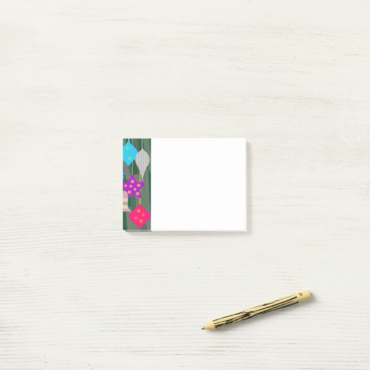 Post-it® Arbre de Noël (Sur un bureau)