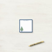 Post-it® Arbre de Noël en Chinoiserie (Sur un bureau)