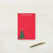 Post-it® Arbre de Noël Post-it-Notes (Sur un bureau)