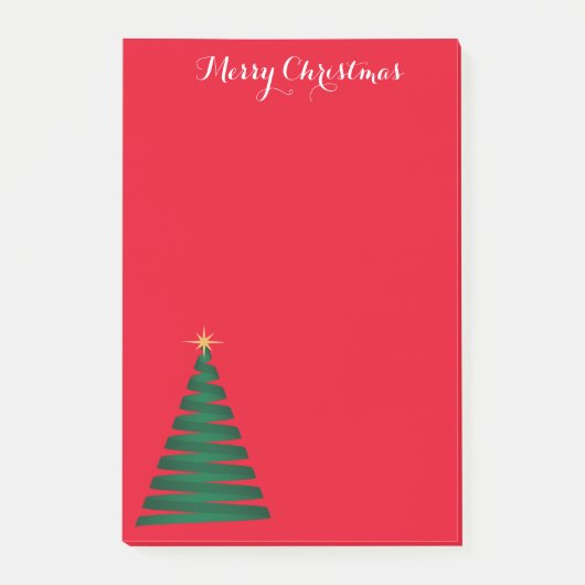 Post-it® Arbre de Noël Post-it-Notes (Devant)