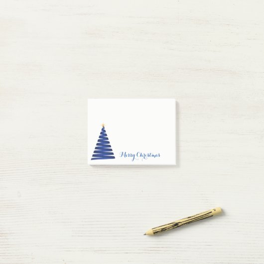 Post-it® Arbre de Noël Post-it-Notes (Sur un bureau)
