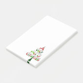 Post-it® Arbre de Noël très joyeux (Incliné)
