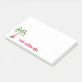 Post-it® Arbre de vacances post-it-Notes-Mele Kalikimaka (Incliné)