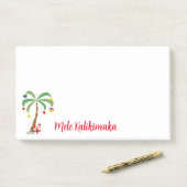Post-it® Arbre de vacances post-it-Notes-Mele Kalikimaka (Sur un bureau)