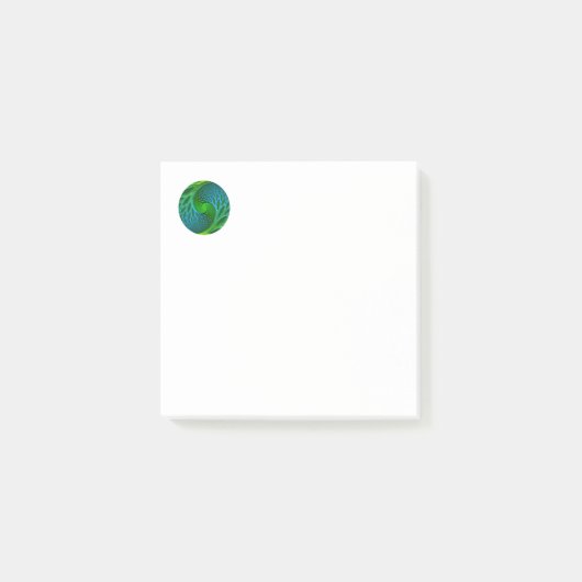 Post-it® Arbre de Vie Spirale Fractale (Devant)