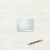 Post-it® Arbre givre le soir (Sur un bureau)